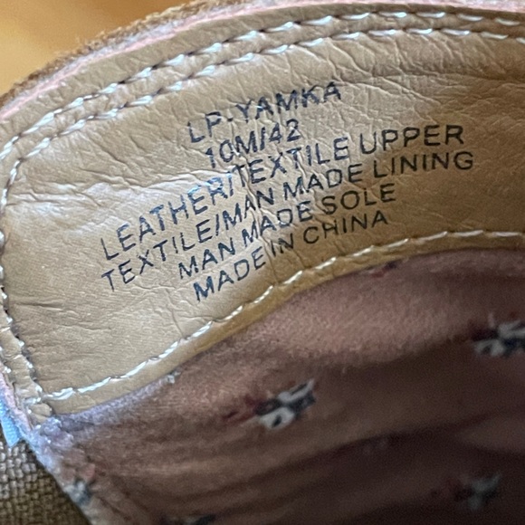 Lucky Brand Tan Ankle Boots Size 10M - Picture 7 of 9